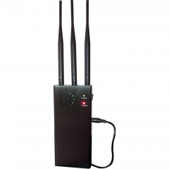 Portable Wireless Camera Signal Jammer,GPS Glonass L1-L5 LoJack Wi-Fi Jammer with bigger battery