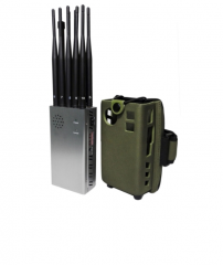 10 Antennas CellPhone GSM 4G WIFI GPS RF 315/433/868 Lojack Signal Jammer/Blocker