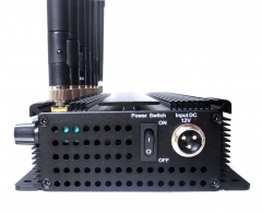 Adjustable 8 Antennas 2G 3G 4G Jammer GPS WIFI VHF UHF Blocker