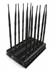 12 Antenans GSM DCS 3G 4G WIFI GPS and RF Bugs from 130-500 Mhz Jammer