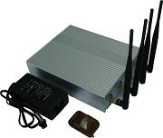 Remote control indoor 4 bands Siganl jammer ,Wi-Fi Signal Jammer, All Wi-Fi 2.4/5.8GHz Bluetooth Signal Blocker Jamming Up to 30m