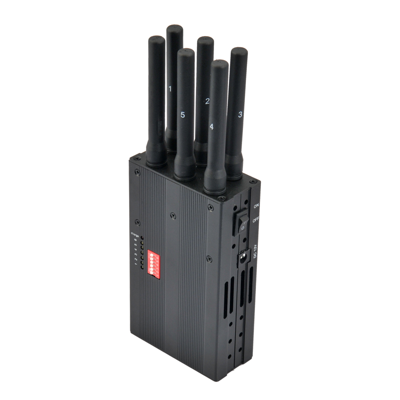 Portable All 3G 4G Mobile Phone Signal Jammer \u0026 WiFi Jammer