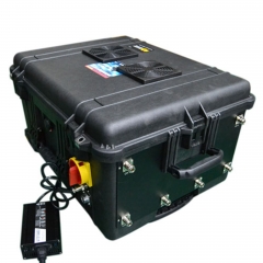 400 W High Power VIP Convoy Cell Phone Signal Jammer , 2G/3G/4G with Pelican Case Portable Signal Jammer