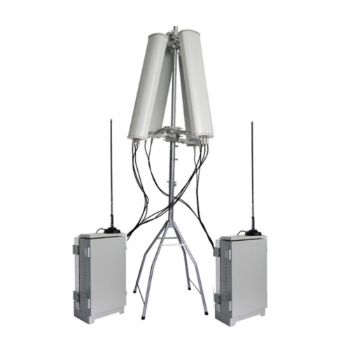 600 Watt High Power Prison Outdoor Prison Waterproof Wireless signal Jammer Jamming up to 500 M
