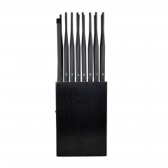 2020 16 Watt New Handheld 16 Bands Cell Phone Signal Jammer With Nylon Cover,Blocking 5G 4G Wi-Fi5G RF Signal Jammer (US & South AmericanVersion)